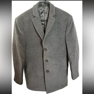 Calvin Klein Men’s Winter Suit Coat Topcoat Gray 36s